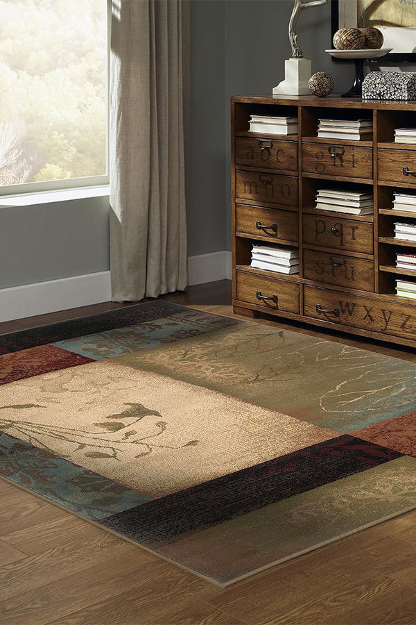 100% Polypropylene Vintage  Indoor Area Rug