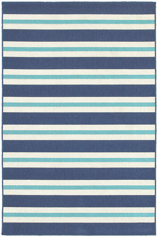 100% Polypropylene Nautical  Indoor/Outdoor Area Rug