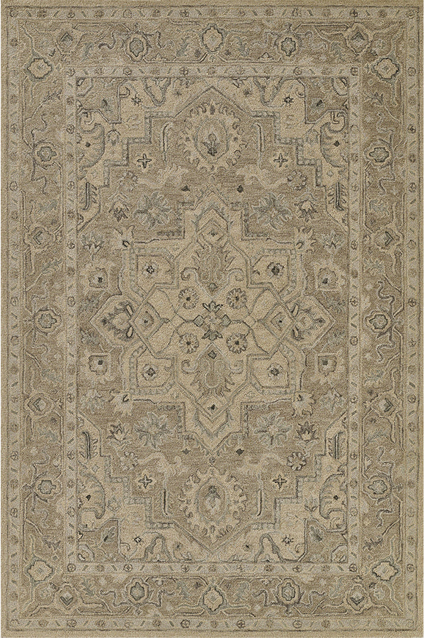 80% Wool and 20% Cotton Rectangle Indoor Area Rug