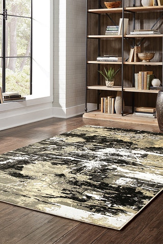 50% Polypropylene, 50% Polyester Industrial 50% Indoor Area Rug