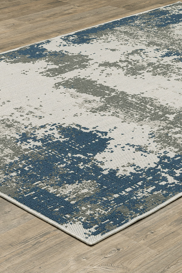 100% Polypropylene Modern  Indoor/Outdoor Area Rug