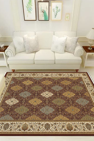 100% Polypropylene Vintage  Indoor Area Rug