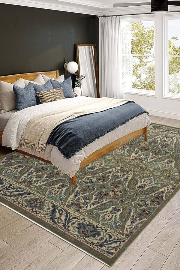 100% Polypropylene Vintage  Indoor Area Rug