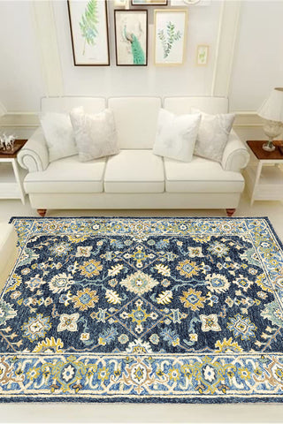 100% Polyester Rectangle Shape Indoor Area Rug