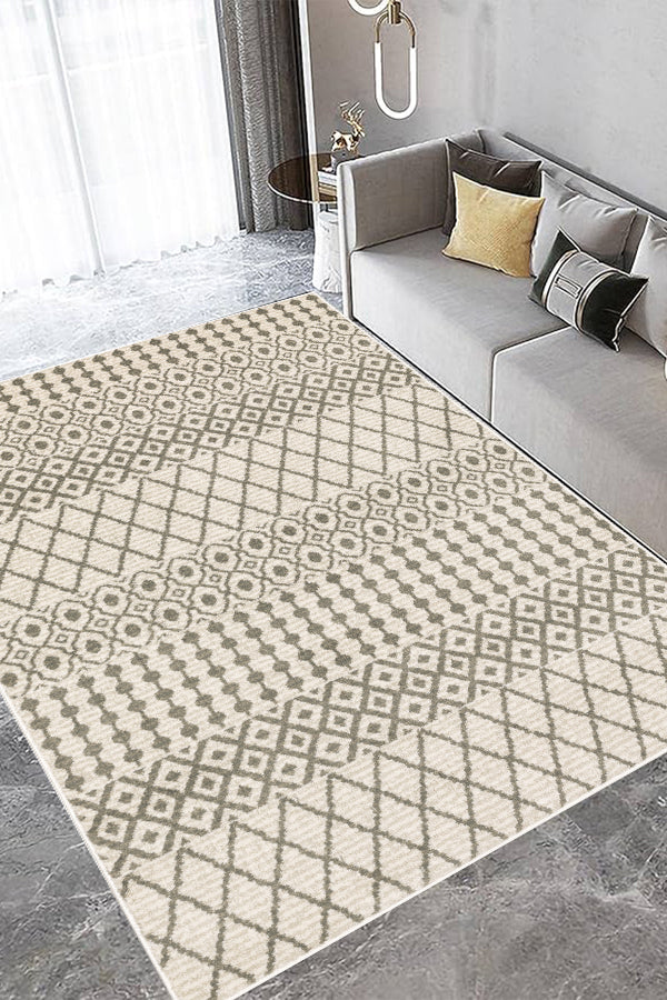 100% Polypropylene Scandinavian  Indoor Area Rug