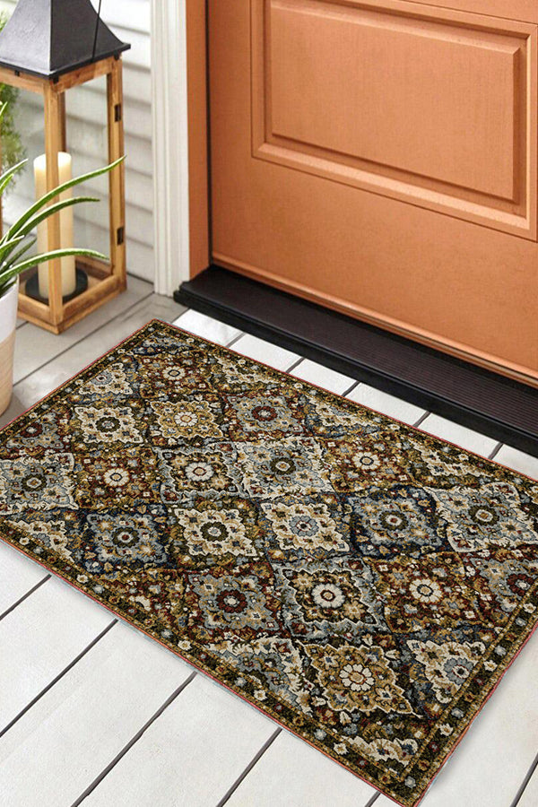 100% Polyester Rectangle Shape Indoor Area Rug