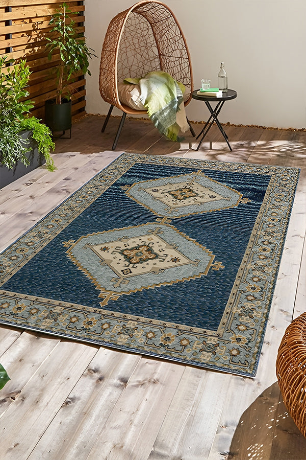 100% Polyester Rectangle Shape Indoor Area Rug