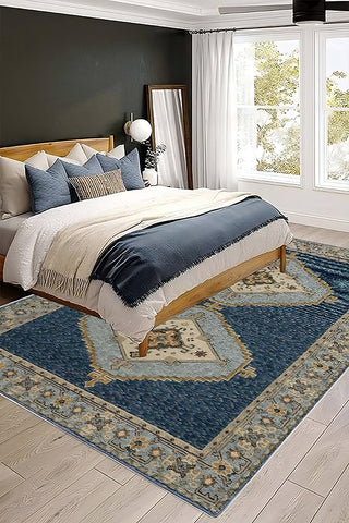 100% Polyester Rectangle Shape Indoor Area Rug