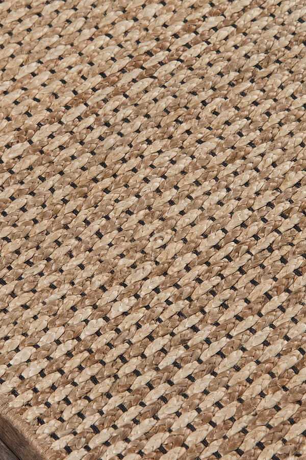 80% Jute15% Cotton and 5% Polyester Rectangle Indoor Area Rug