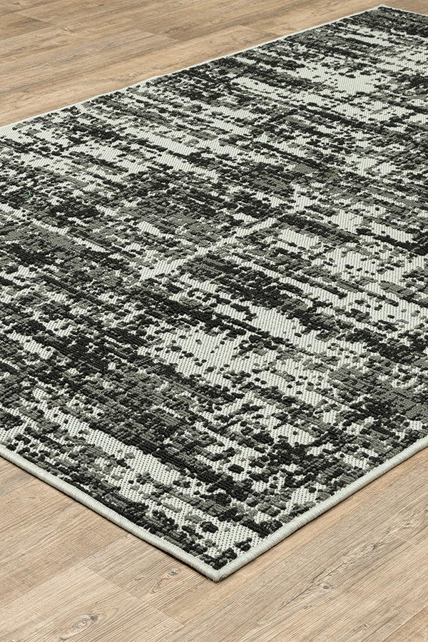 100% Polypropylene Modern  Indoor/Outdoor Area Rug