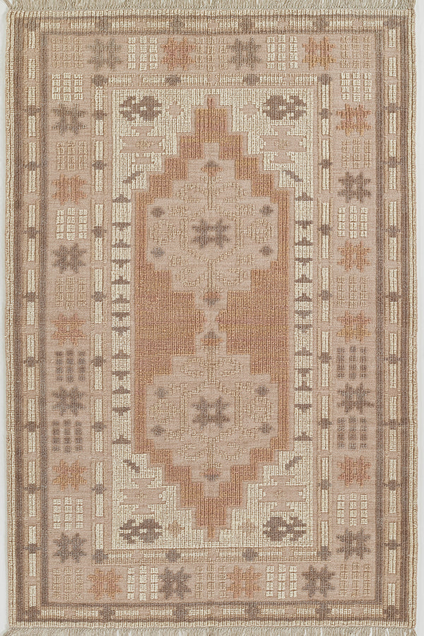 90% Wool and 10% Cotton Rectangle Indoor Area Rug