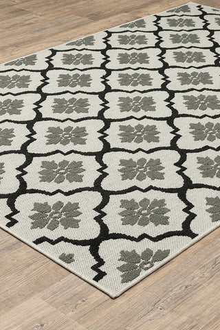 100% Polypropylene Vintage  Indoor/Outdoor Area Rug