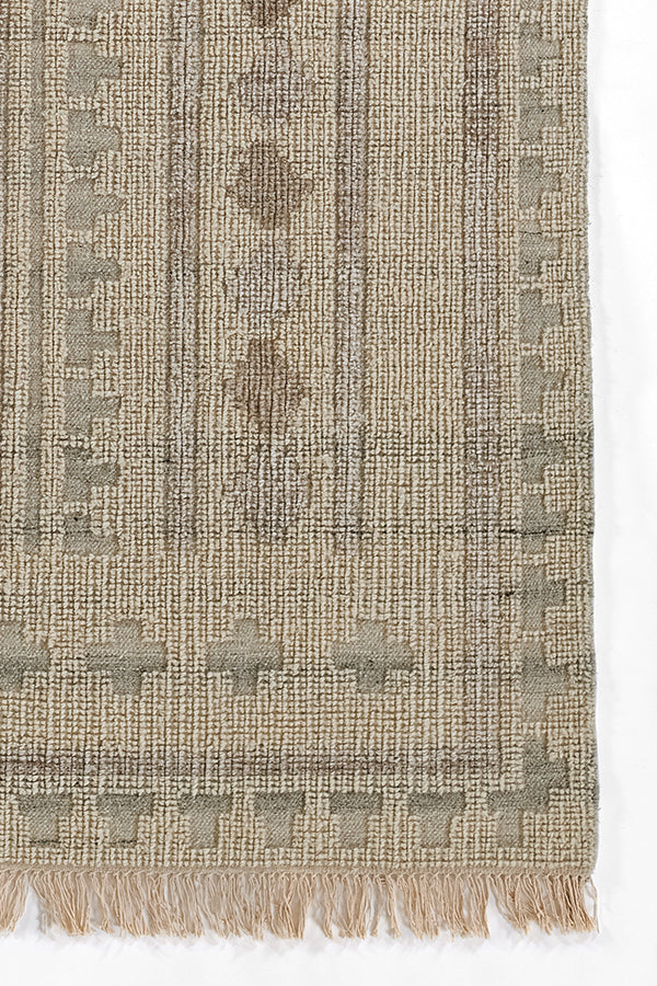 90% Wool and 10% Cotton Rectangle Indoor Area Rug