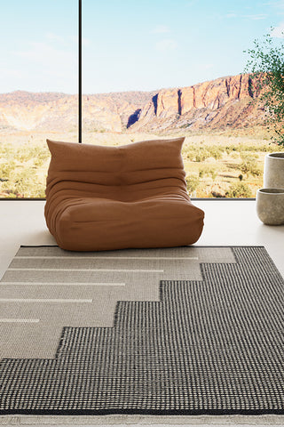 80% Wool and 20% Cotton Rectangle Indoor Area Rug