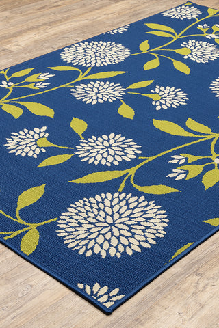 100% Polypropylene Vintage  Indoor/Outdoor Area Rug