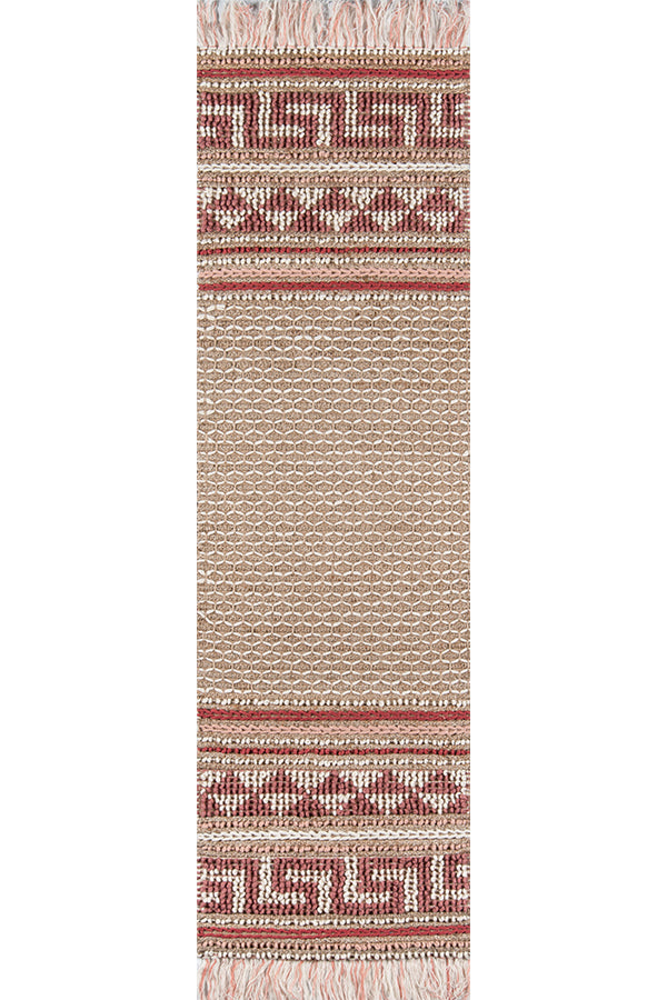 30% Wool 60% Jute 10% Cotton Rectangle Indoor Area Rug