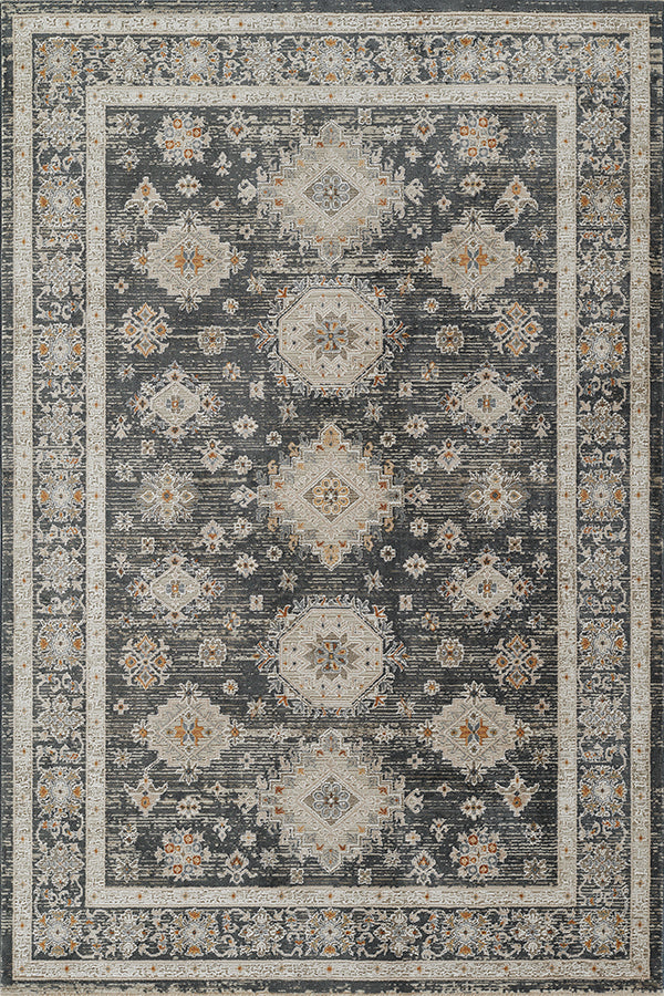 63 % Shirink Polyester and 37% Viscose Rectangle Indoor Area Rug