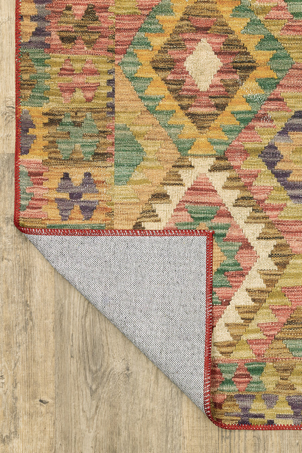 100% Polyester Southwestern  Indoor Area Rug