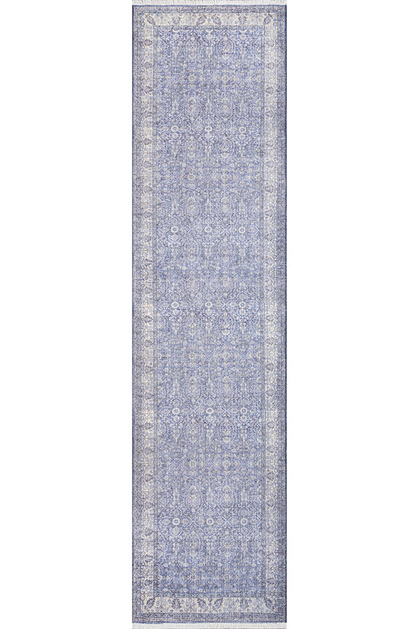 Polyester,Cotton and Jute Runner Indoor Area Rug