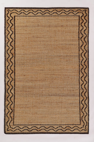 70% Jute 20% Wool 10% Cotton Rectangle Indoor Area Rug