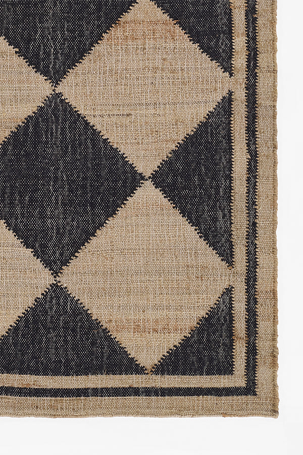 70% Jute 20% Wool 10% Cotton Rectangle Indoor Area Rug