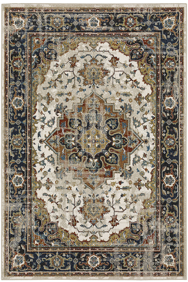 100% Polypropylene Vintage  Indoor Area Rug