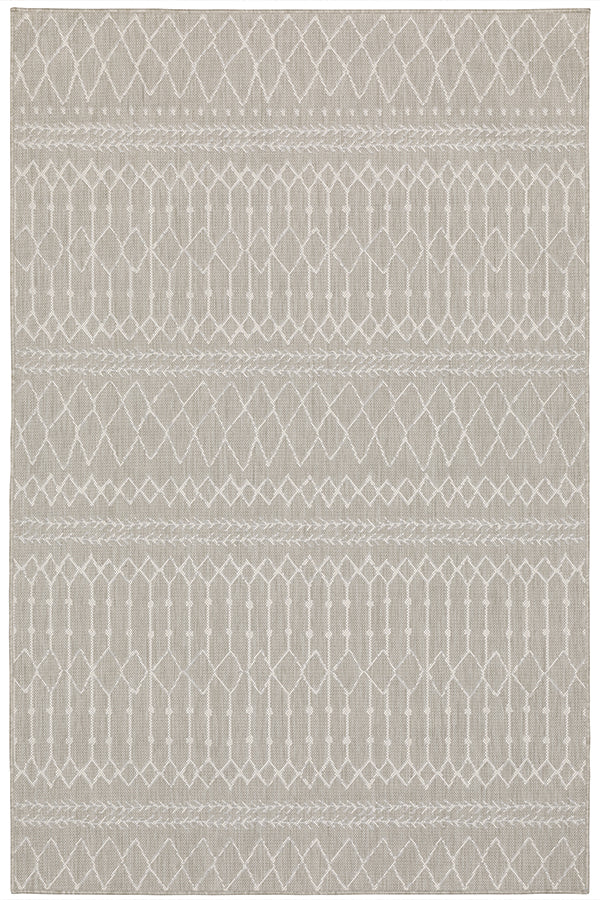 100% Polypropylene Scandinavian  Indoor/Outdoor Area Rug