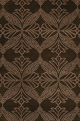 Lovely-Grace Chocolate Area Rug