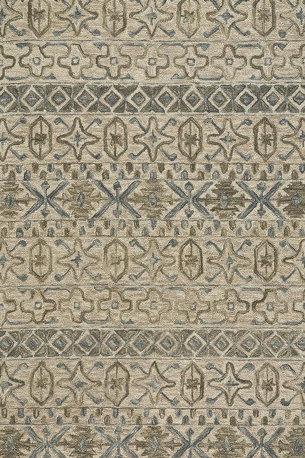 Peyton Sand Blue Area Rug