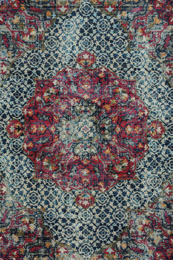 Banaz-Ezine Gypsy Red Area Rug