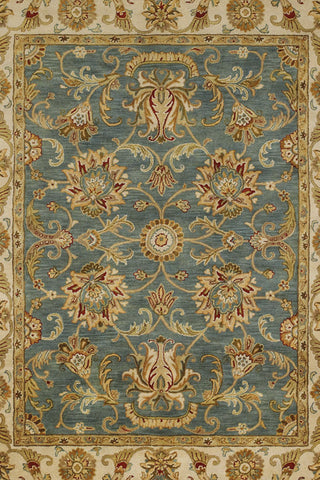 Eloquent Garden Bombay Blue Area Rug