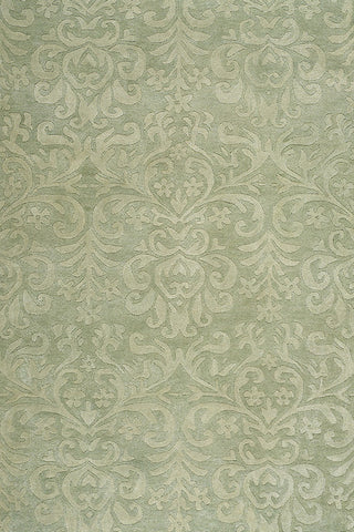 Filigree Burwell Green Area Rug