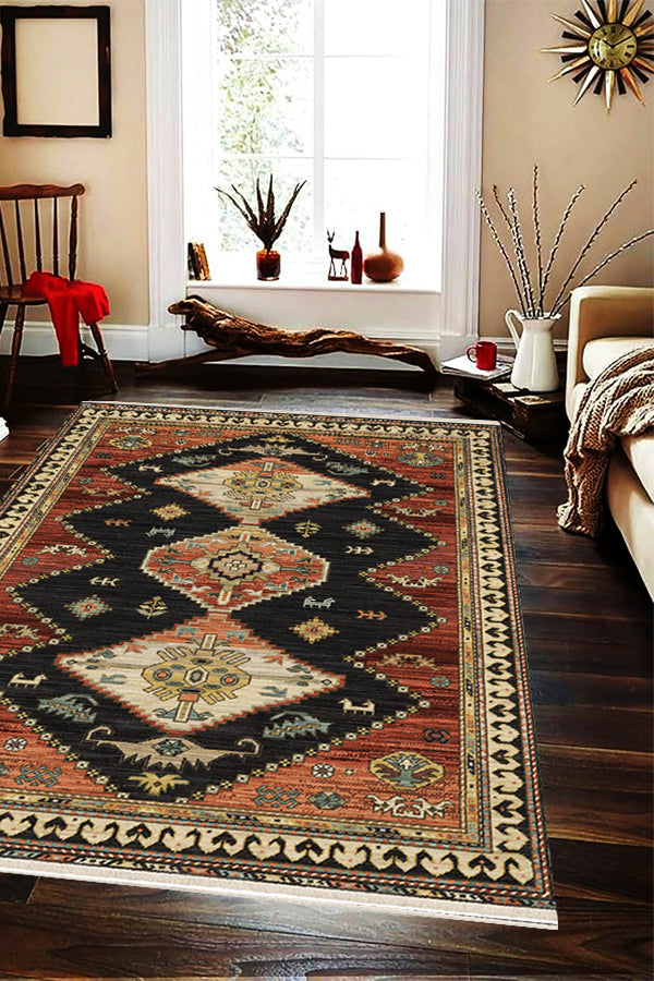 100% Polyester Rectangle Shape Indoor Area Rug