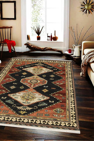 100% Polyester Rectangle Shape Indoor Area Rug