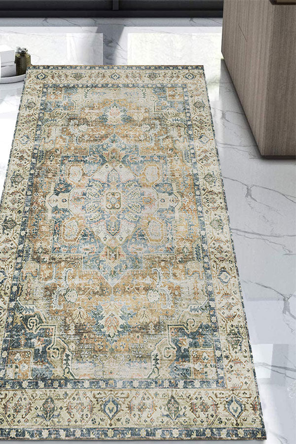 100% Polyester Vintage  Indoor Area Rug