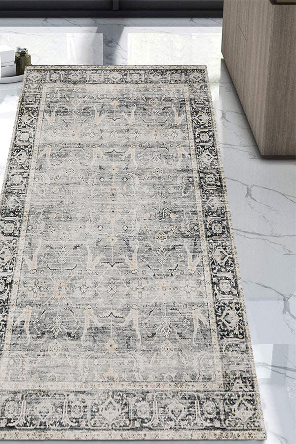 100% Polyester Vintage  Indoor Area Rug