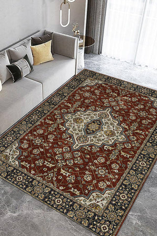 100% Polyester Vintage  Indoor Area Rug