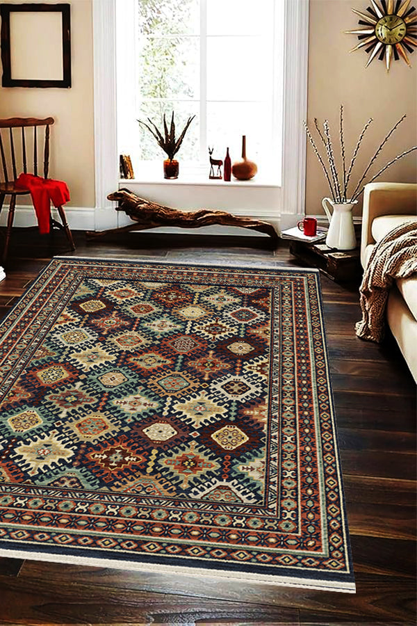 100% Polyester Rectangle Shape Indoor Area Rug