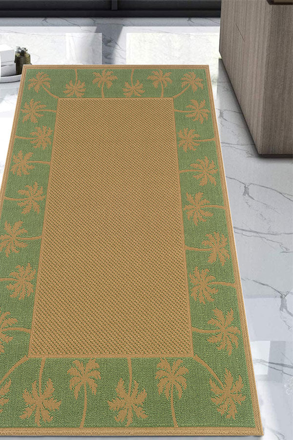 100% Polypropylene Vintage  Indoor/Outdoor Area Rug