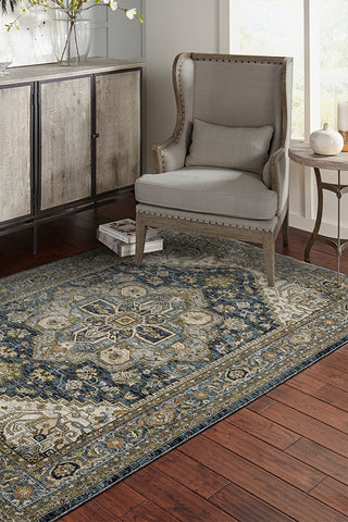 100% Polyester Vintage  Indoor Area Rug