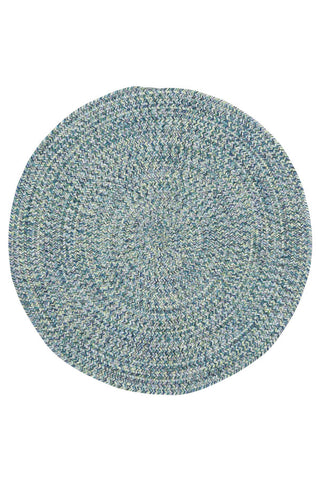 Sea Glass Ocean Blue Area Rug