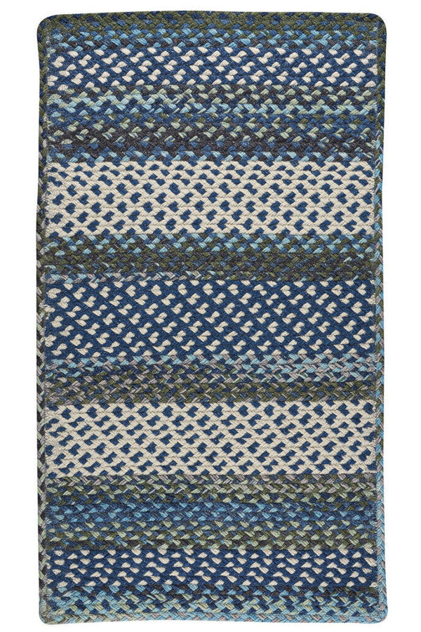 Wanderer Deep Blue Area Rug