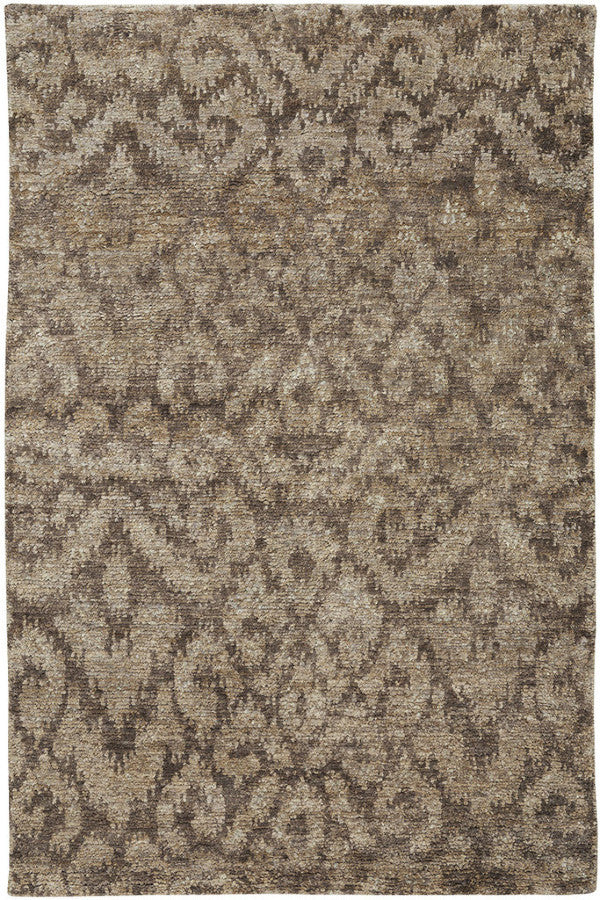 Thompson Ikat Mushroom Area Rug