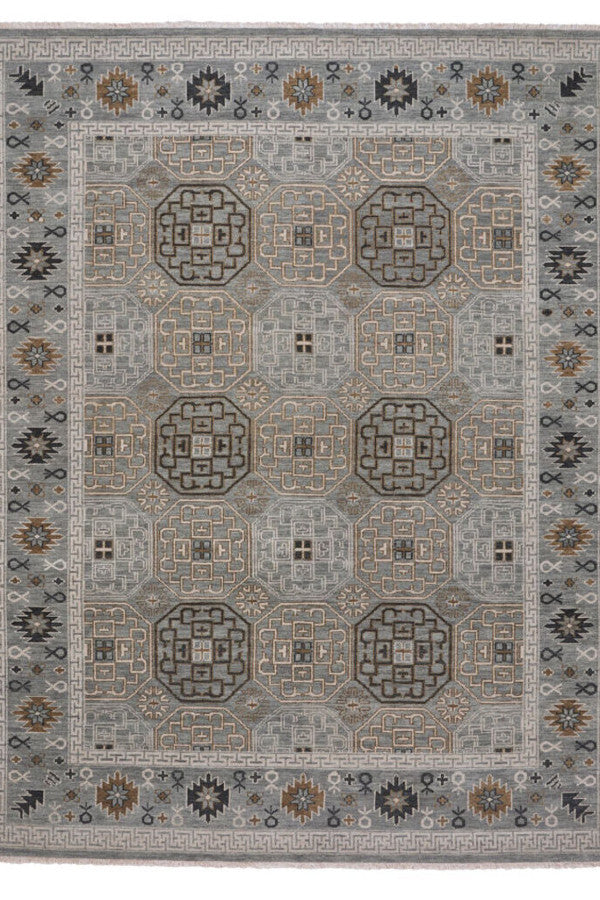 Siam-Tile Lt. Grey Area Rug