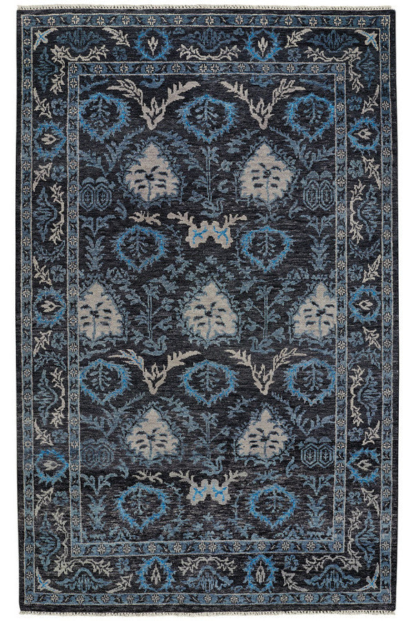 Park Lane Vintage Black Area Rug