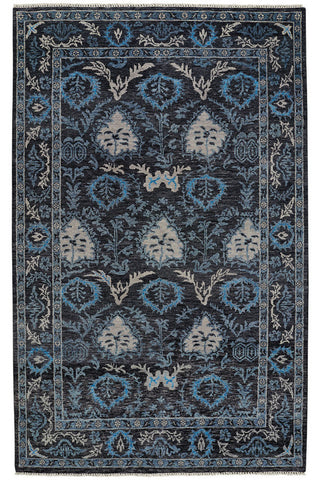 Park Lane Vintage Black Area Rug