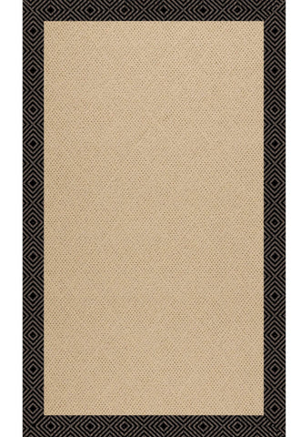 Creative Concepts-Cane Wicker Fortune Lava Area Rug