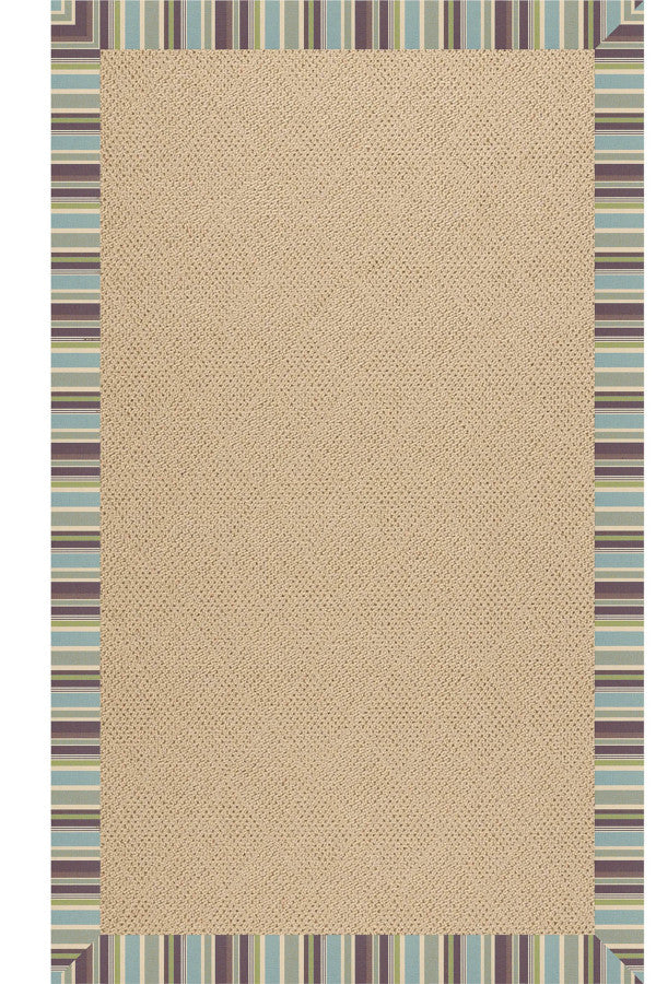 Creative Concepts-Cane Wicker Brannon Whisper Area Rug