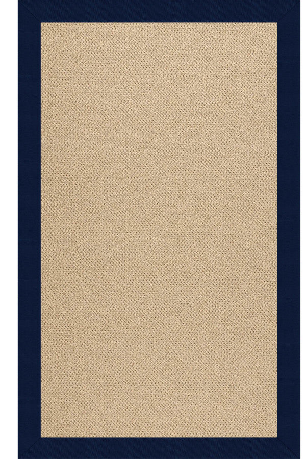 Creative Concepts-Cane Wicker Canvas Neptune Area Rug