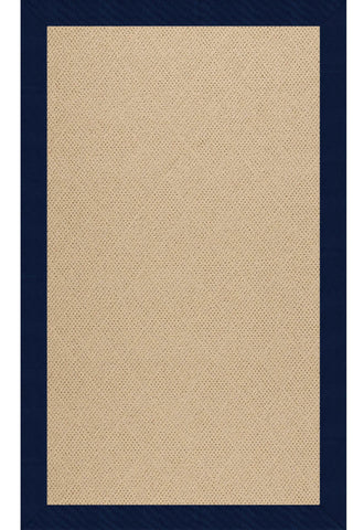 Creative Concepts-Cane Wicker Canvas Neptune Area Rug